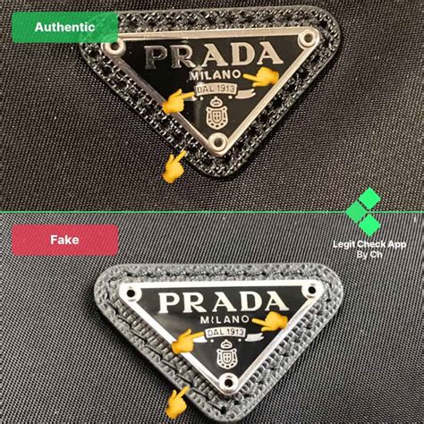 fake prada nylon bag vs real|prada authenticity certificate card.